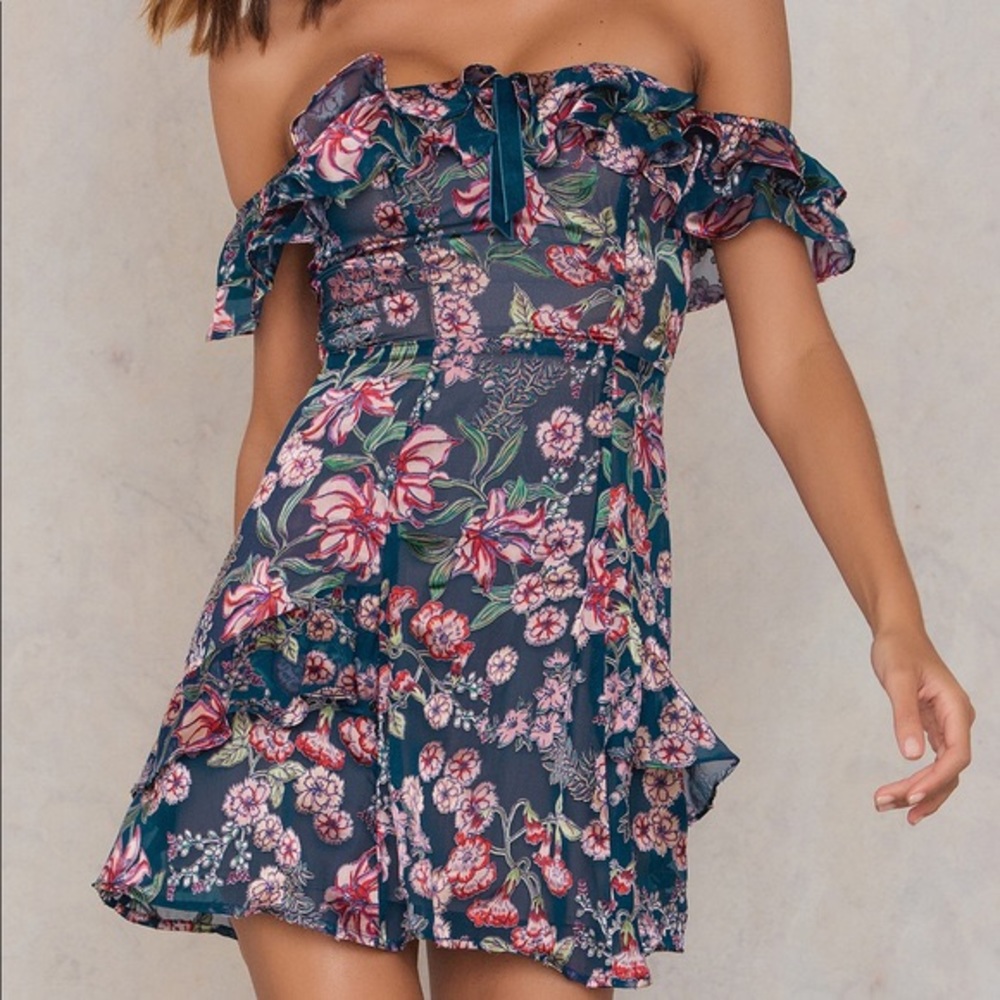 For Love & Lemons Flora Mini Dress